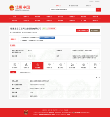 诚信经营,思企获国家税务总局评A级纳税人